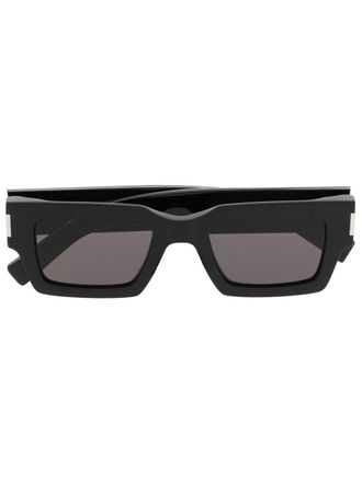 Saint Laurent Eyewear Occhiali da sole SL 572 squadrati - Nero