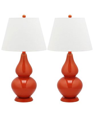 Safavieh Discontinued Safavieh Cybil 26In Double Gourd Lamp