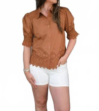 Tolani Mariana Top In Mocha