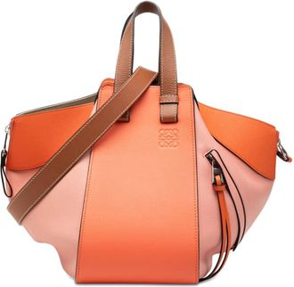 Loewe Pre-owned LOEWE Small Tricolor Soft Grained Calfskin Hammock Bag Ladies RHGF48MPDRAJFRQS