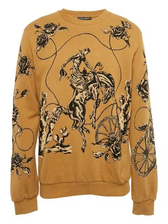 Dolce & Gabbana print sweatshirt - Brown