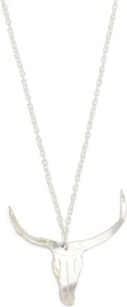 Nick Fouquet Necklaces, unisex, Gray, ONE SIZE, Silver Statement Pendant Necklace