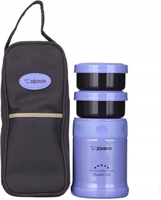 OEM Termo Para Almuerzo Zojirushi Sw-exe35-vc De 350 Ml, Color Morado