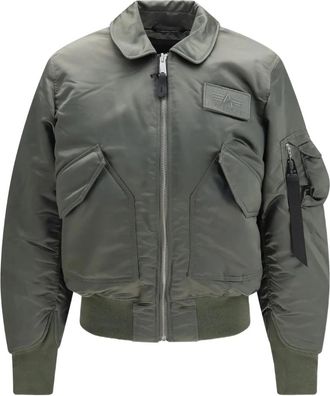 Alpha Industries Cwu-45/P Base UV Loose Bomberjack - Heren - Bomber jackets - Groen - M - Jassen
