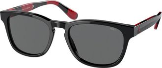 Polo Ralph Lauren PH4170 500187 Mens Sunglasses Black Size 53