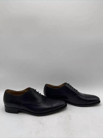 To Boot New York Mens Forley Cap-Toe Leather Oxfords In Black Luc