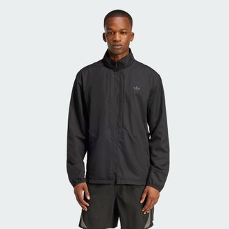 adidas Originals ADIDAS Originals Mens Fashion Archive Cutout Jacket - Black Recycled Material - Size X-Small