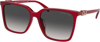 Michael Kors MK2197F CANBERRA Asian Fit 39558G Womens Sunglasses Red Size 58