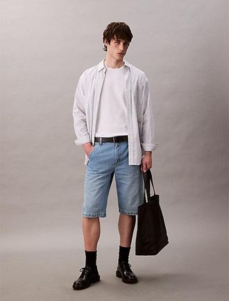 Calvin Klein 90s Carpenter Denim Shorts