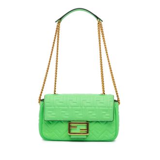 Fendi Baguette Leren Schoudertas