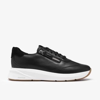 Clarks Leren sneakers met ritssluiting, CODE R RUN