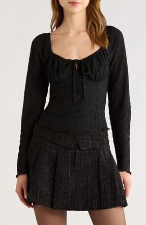 All in Favor Lace Top in Black at Nordstrom Rack, Size X-Small
