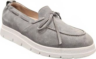 Softwaves Womens Mikela Loafer With Laces In Grey