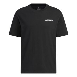 adidas Terrex Graphic T-Shirt Black White IC1945