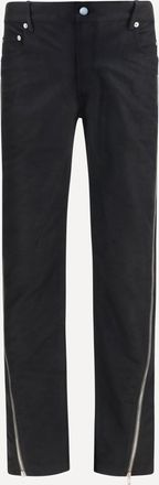 Rick Owens Jeans Vega con zip laterale Man 30