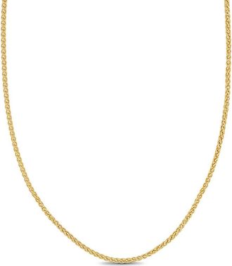 Bony Levy 14K Gold Wheat Chain Necklace in 14K Yellow Gold at Nordstrom, Size 22