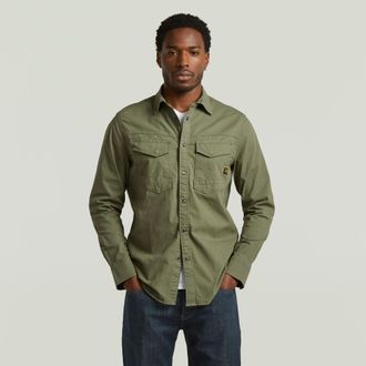 G-Star Dakota Slim Overhemd - Groen - Heren