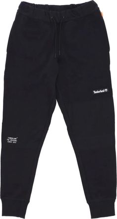 Timberland Zwarte Cargo Joggingbroek Lichtgewicht Trainingspak - Heren - Sweatpants - Zwart - XL - Katoen - Broeken
