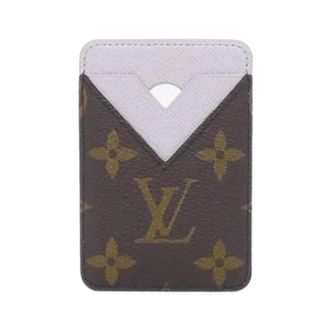Louis Vuitton Pre-owned Wallets, female, Brown, Size: ONE SIZE Pre-owned Monogram Macassar Card Case