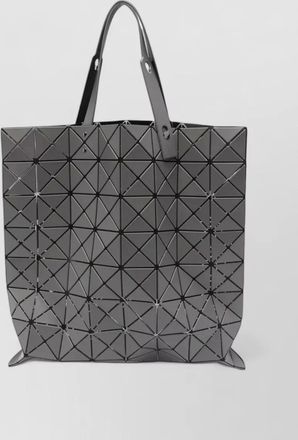 Bao Bao Issey Miyake lucent matte shoulder bag top handles geometric
