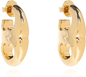Tory Burch Gemini Link Oorbellen - Dames - Oorbellen - Geel - ONE Size - Accessoires