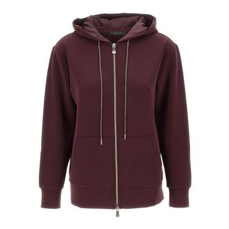 Elena Miro Dames, Sweatshirts & Hoodies, Rood, Maat: XL