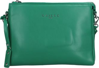 Ga&euml;lle Paris Gaelle Green - Dames - Schoudertassen - Groen - ONE Size - Leer - Tassen