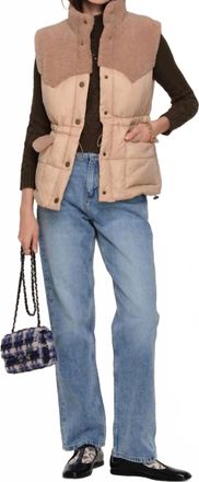 Heartloom Alex Vest In Beige