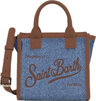 MC2 Saint Barth Mujer, Bolsos, Azul, Talla: ONE Size