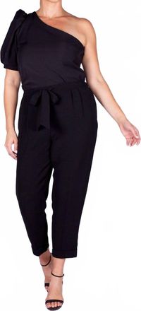 Camilyn Beth Drew Crepe Pants In Black