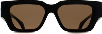 Versace Square Womens Transparent Brown VE4497U Metal - One Size