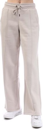 DKNY Dames DKNY Embellished Logo Print Leg Pant in Beige