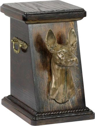 OEM Pharaoh Hound, Maltese Greyhound: Una Urna Para Cenizas De Perro, Una Elegante Urna Con Una Estatuilla, Una Urna Conmemorativa Con Un Busto De Perro D