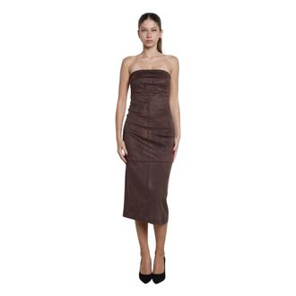 ottod'Ame Bustier Dress with Slit