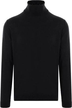 Roberto Collina Maglione a collo alto - Nero