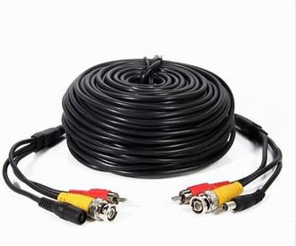 Trade Shop Trade Shop - Cable Coaxial Audio Video Alimentacion Bnc+av+dc 50mt Para Camara Cv-tel006
