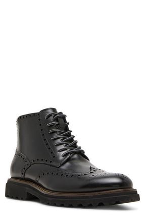 Steve Madden Kierson Lace-Up Boot in Black at Nordstrom, Size 10.5
