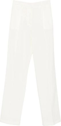 Elisabetta Franchi Pressed-crease Straight-leg Trousers