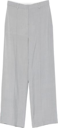 St.Agni belt-loops trousers - Grey