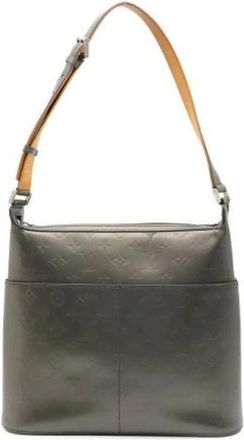 Louis Vuitton Pre-owned Monogram Mat Schoudertas - Dames - Vintage Schoudertas - Zwart - ONE Size - Leer - Vintage