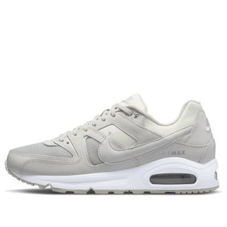 Nike Womens Air Max Command Sneakers In Grey/ White