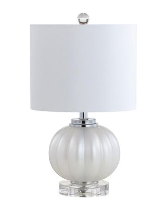 Jonathan Y Designs Jonathan Y Pearl 17.5In Glasscrystal Led Table Lamp