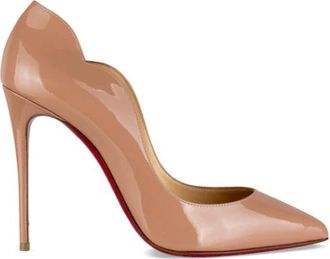 Christian Louboutin Hot Chick Pumps - Dames - Pumps - Beige - 40 EU - Leer - Schoenen
