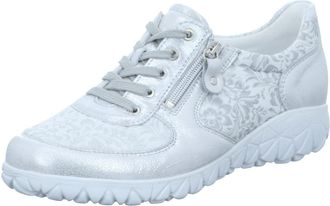 Waldläufer Hina Damen Schuhe - Weiße Sneaker Mit 2cm Absatz