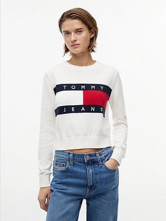 Tommy Hilfiger Tommy Flag Crew Neck Jumper