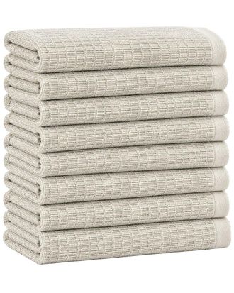 Ellen Tracy 9Pk Cotton Kitchen Towels