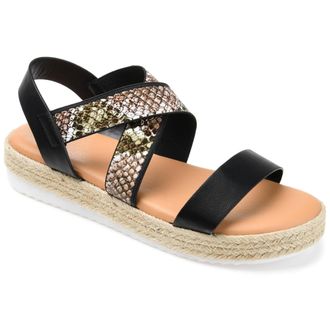 Journee Collection Women & apos;s Caroline Espadrille Sandals
