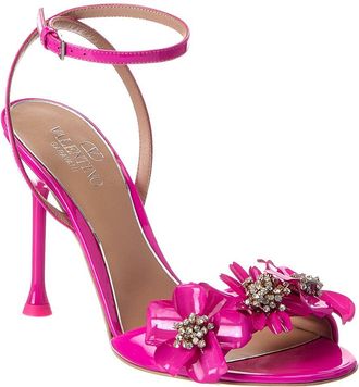 Valentino Vlogo Signature 100 Patent Sandal