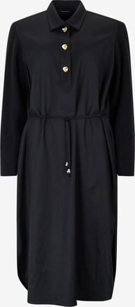 Fabiana Filippi Midi-Hemdkragenkleid aus Flanell