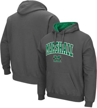 Colosseum Mens Colosseum Charcoal Marshall Thundering Herd Arch and Logo Pullover Hoodie at Nordstrom, Size Medium